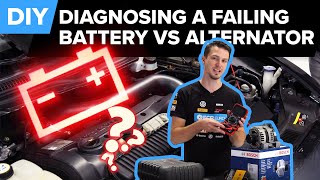 Car Electrical Systems Explained  How To Diagnose A Failing Alternator vs A Failing Battery [upl. by Karlie744]