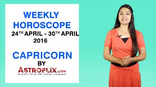 Capricorn  Weekly Horoscope  25th Apr  30th Apr 2016 by GaneshaSpeakscom [upl. by Rusert443]