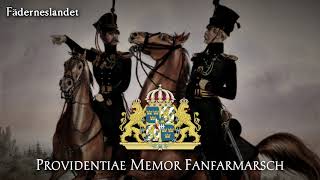 Swedish Cavalry March  quotProvidentiae Memor Fanfarmarschquot [upl. by Glendon]