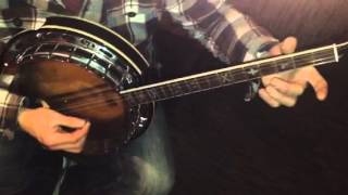 McAlpines Fusiliers The Dubliners on tenor banjo  Irish banjo Barney McKenna inspired [upl. by Akaya841]