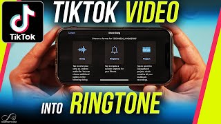 How to Turn a TikTok Sound Into a Ringtone [upl. by Kimball957]