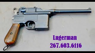 C96 Disassembly Mauser Broomhandle [upl. by Nanon493]