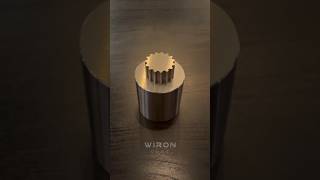 Wiron Cube  Wire EDM Cylindrical GearDrop [upl. by Simpkins]