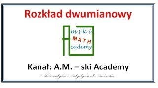 Rozkład dwumianowy  program Statistica [upl. by Gurl521]