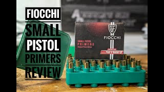 Fiocchi Small Pistol Primers Review [upl. by Aradnahc]