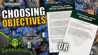 Tips amp Tricks for Choosing amp Scoring Secondary Objectives in 10th Ed 40k  Warhammer 40k Tactics [upl. by Kahl300]