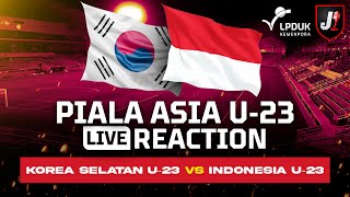 🔴KOREA SELATAN U23 VS INDONESIA U23  AFC U23 ASIAN CUP  LIVE REACTION [upl. by Ainek]