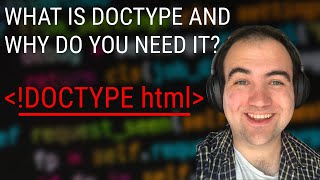 What is the DOCTYPE tag in HTML5 [upl. by Nimaj]