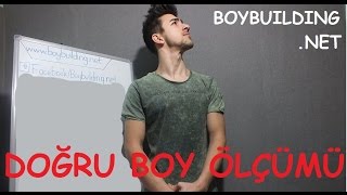 Boy Nasıl Ölçülür  Doğru Boy Ölçümü Nedir  Yapılan Hatalar Nedir [upl. by Nolahp]