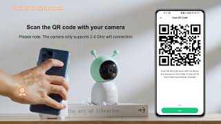 How to Connect Cell Phone to Boifun BABY 6T2 Baby Monitor？ [upl. by Neeloj]