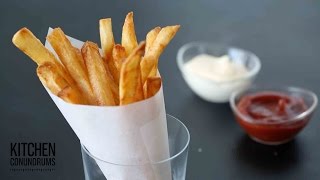 The Trick to Making French Fries  Kitchen Conundrums with Thomas Joseph [upl. by Einaffets262]