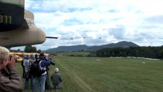 Warbirds over Hahnweide Arrival of the fighters  Fw 190  Spitfire [upl. by Solrak]