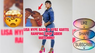 LISA HYPE BACK IN VYBZ KARTEL RAMPING SHOP SIDEM WATCHING 🤯vybzkartel [upl. by Marci]