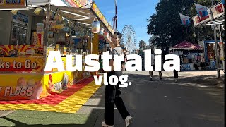 vlog 호주 여행중이라면 꼭 가봐야하는 축제🥳 • Canberra Show🙈 [upl. by Eneirda40]