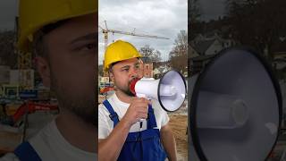 YOUTUBER auf der BAUSTELLE 50 😂dennome funny comedy memes bauleiter [upl. by Bergwall]