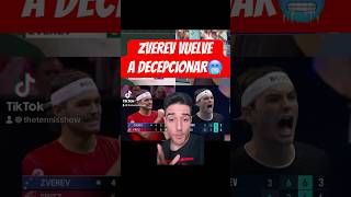 ALEXANDER ZVEREV DECEPCIONA EN LAS ATP FINALS… tenis zverev fritz sinner [upl. by Eugenie164]