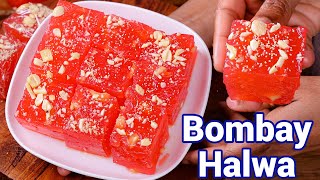 Bombay Karachi Halwa Recipe  Just 10 Mins amp New Way  Corn Flour Halwa with Tips amp Tricks [upl. by Shaylynn996]