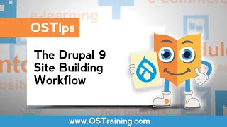 The Drupal 9 Site Building Workflow [upl. by Grane]