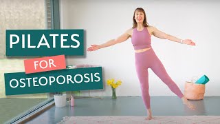 Standing Pilates Full Body Workout to Strengthen Legs Back and Improve Posture  Osteoporosis Safe [upl. by Keary]