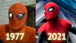 Evolución De SpiderManPelículas19772022 [upl. by Aelber]