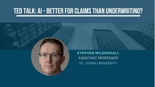 AI  Better for Claims than Underwriting [upl. by Fedak]