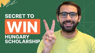 Scholarship winner reveals 1 simple trick to win Stipendium Hungaricum Scholarship 2024–25 [upl. by Ozmo]