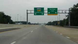 DE 1 Exits 91 to 104 northbound [upl. by Hcaz]