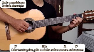 OFERTAS SINGELAS ofertório  TOCANDO A MÚSICA cifra católica [upl. by Larret596]