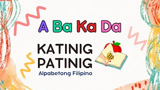 ABAKADA  TAGALOG Alpabetong Filipino [upl. by Zarger]