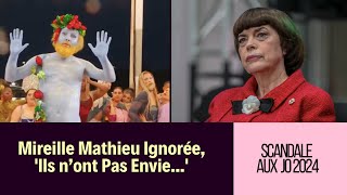 Paris 2024  Mireille Mathieu Écartée  Les mots poignants de lartiste [upl. by Aicram]