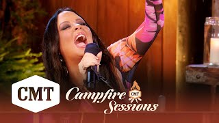 Sara Evans Performs “Suds in the Bucket”  CMT Campfire Sessions [upl. by Akirdna144]