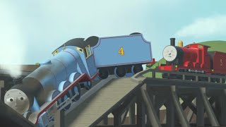 James To The Rescue Crash Scene BTWF [upl. by Ajnotal]