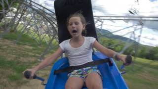 Killingtons Beast Mountain Coaster [upl. by Lennor]