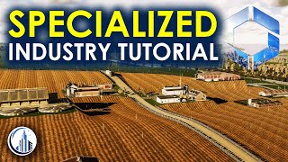 How To Build Specialized Industries In Cities Skylines 2 [upl. by Sutton]