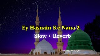 Ey Hasanin ke Nana 2 new naat lslowedreverb Naat  Lofi Naat 2024 [upl. by Nnoved]