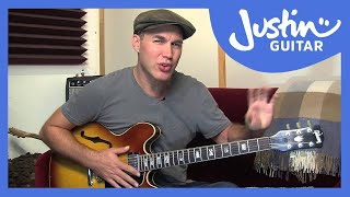 How to Tune Your Guitar To Drop D Tuning  Guitar Lesson ES021 [upl. by Adiaz154]