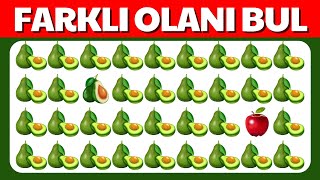 Farklı Olanı Bul 🍓🍎Meyveler Özel [upl. by Christophe]