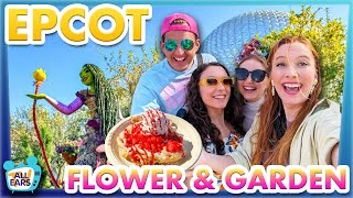 EPCOT Flower and Garden Festival 2024  EVERY Food Booth All of the Entertainment and MORE [upl. by Cy783]