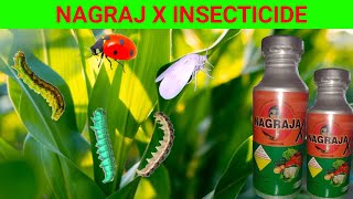 Nagraj X insecticideChlorpyriphos  Cypermethrinbollworm insect kaise control kare [upl. by Friederike]