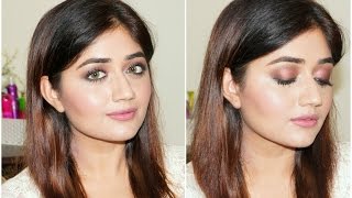 Smoky Eye Makeup  Diwali Party Look with Olens Jenith Green Lenses  corallista [upl. by Ange]