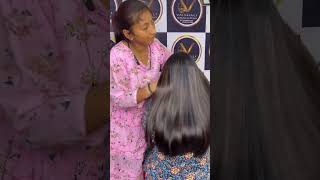 Smoothing shortvideo reelsinstagram hairsmootheningandkeratintreatment [upl. by Eugirne]