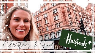 Harrods At Christmas  Food amp Decorations Tour  Vlogmas 2020 [upl. by Falcone159]