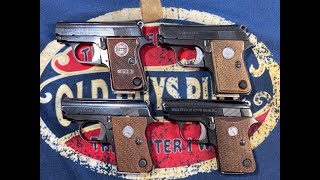 The Astra Cub the Colt Junior and the FIE A27 quotThe Bestquot Pistols [upl. by Ennybor]