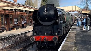 Gloucestershire and Warwickshire Railway Tuesday 2nd April 2024 [upl. by Wernick]