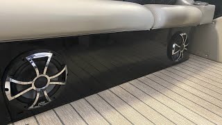 Silverwave Pontoon boat All WETSOUNDS equipment Wired Kustoms Motorsports [upl. by Nol]