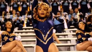 Southern University Marching Band amp Dancing Dolls quotLiberian Girlquot Homecoming 2016 [upl. by Dnalel]