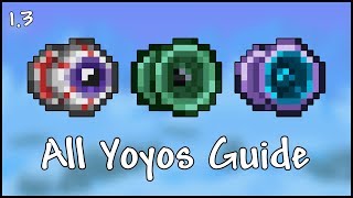 All Yoyos Guide  Terraria 13 [upl. by Bussey855]