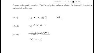 Convert to inequality notation [upl. by Jemena363]