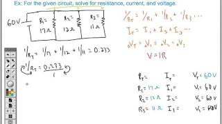 How to Solve a Parallel Circuit Easy [upl. by Jobye11]