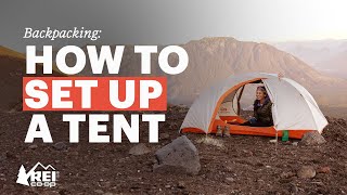 How to Set Up a Tent [upl. by Nochur]